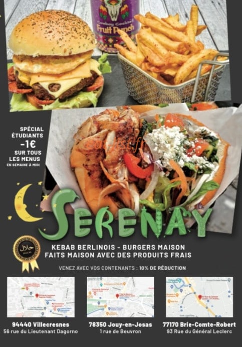 Serenay — carte page 1