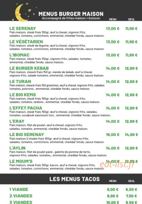Serenay — carte page 2