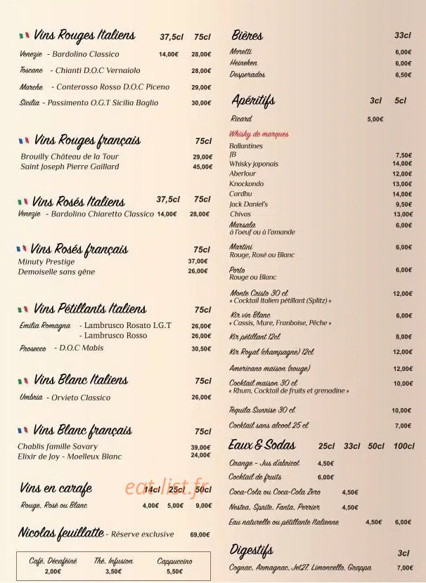 Le Monte Cristo — carte page 1