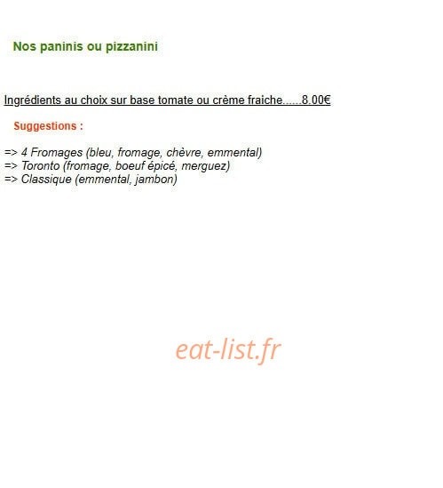 Pizzaiolo — carte page 4