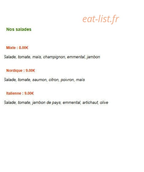 Pizzaiolo — carte page 3