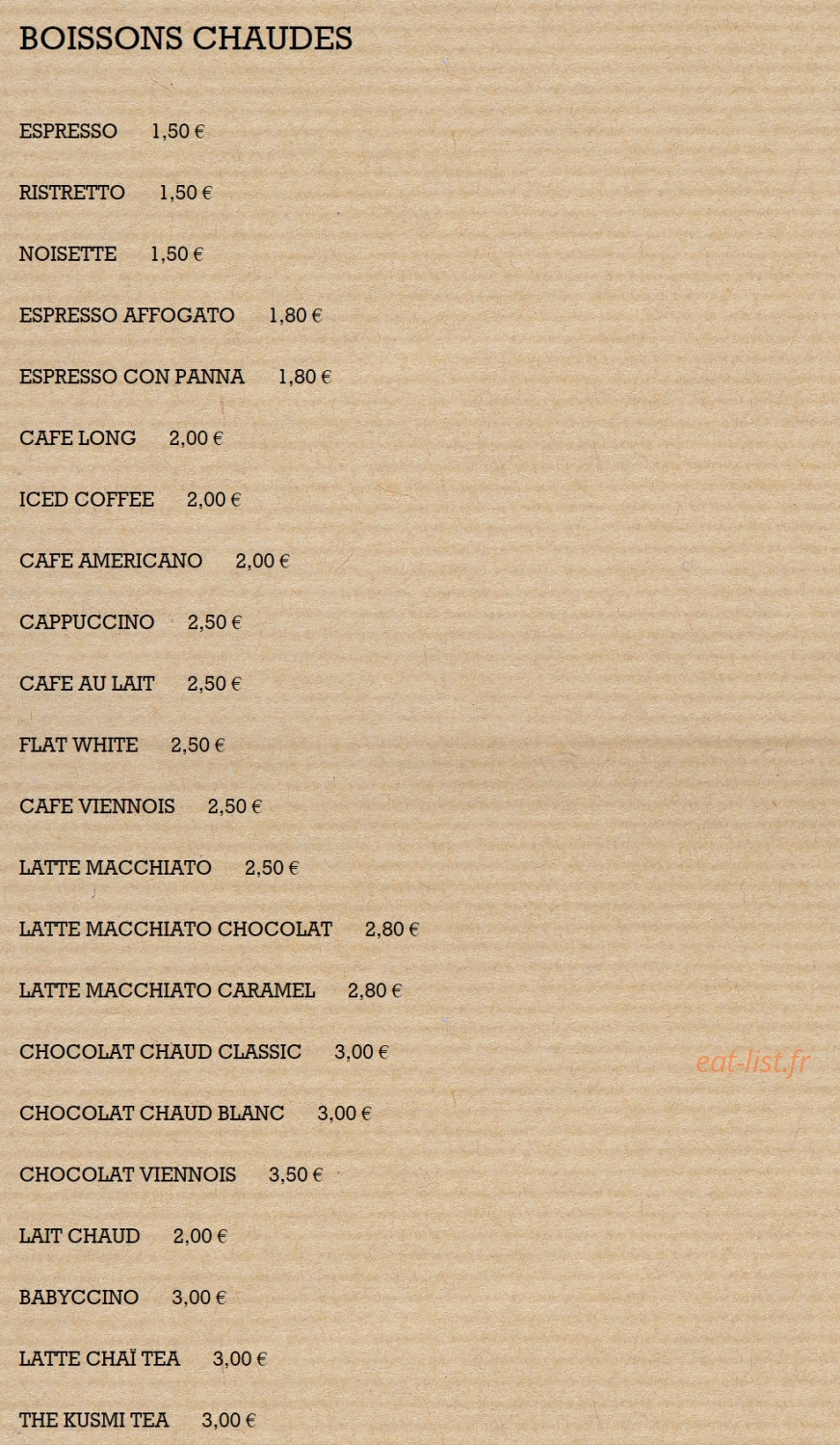 Anatol’s — carte page 6