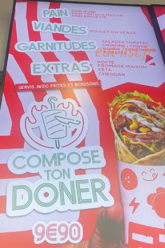 Nuri Doner Kebab — carte page 3