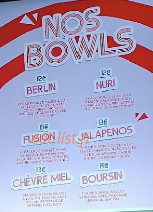 Nuri Doner Kebab — carte page 6