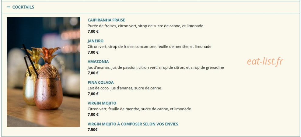 Obrigado Rodizio — carte page 5