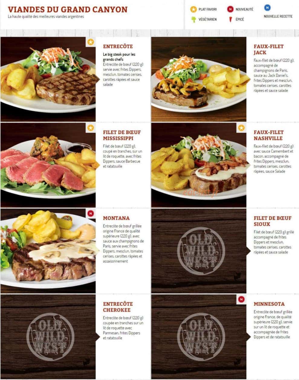Old Wild West — carte page 6