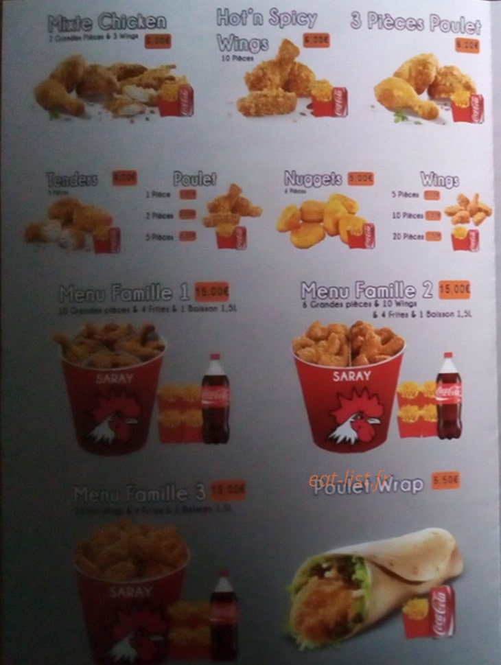Saray — carte page 2