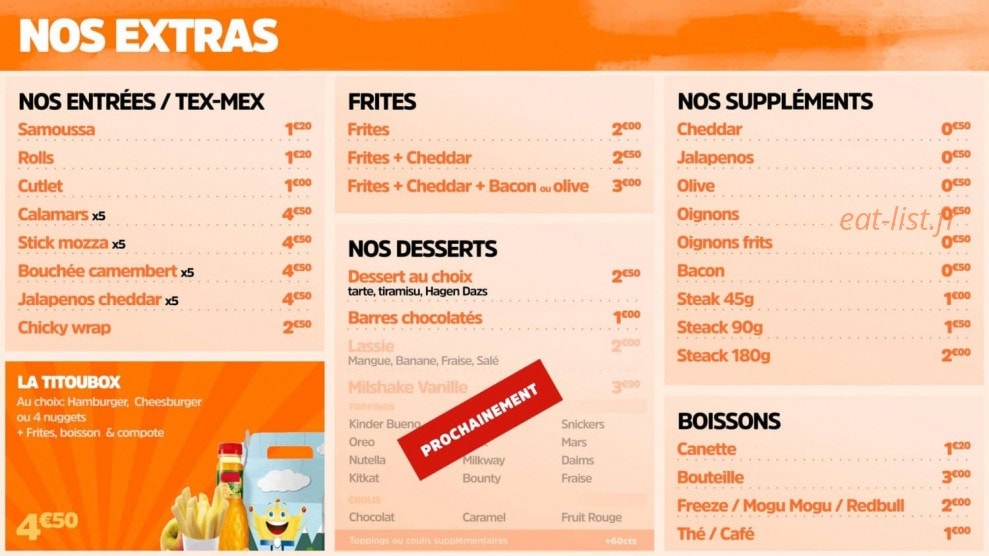 Le classico — carte page 3