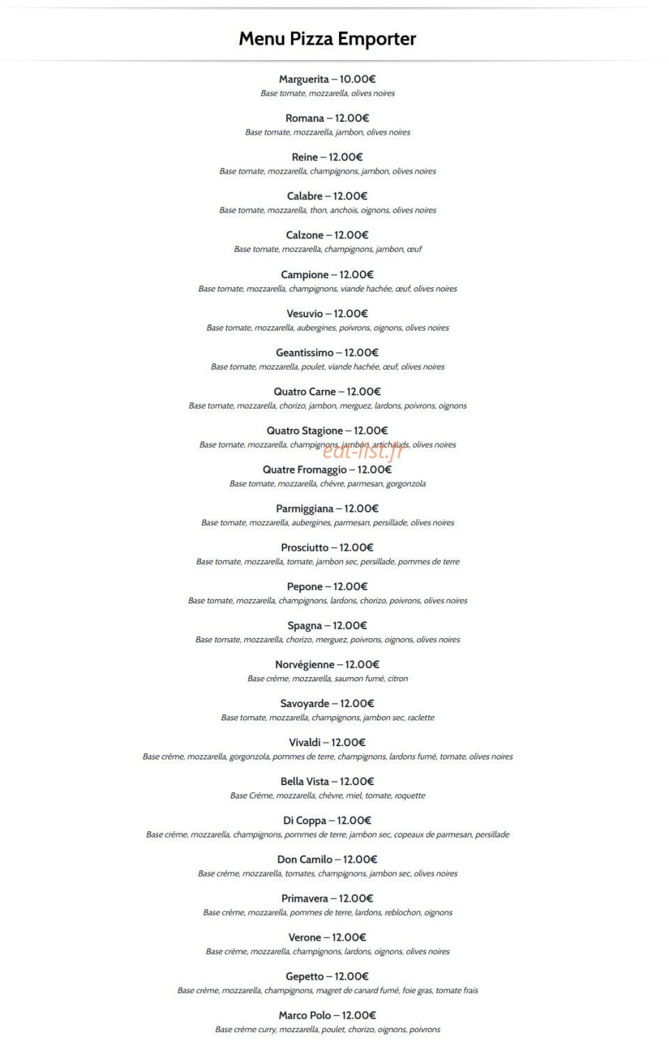 Le Pin Fondu — carte page 2