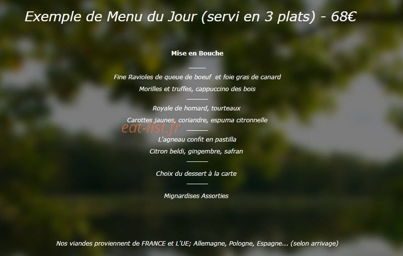 L'Aigle d'Or — carte page 2