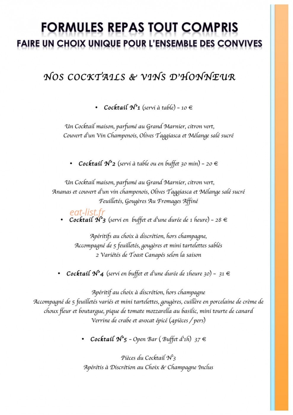 L'Aigle d'Or — carte page 3