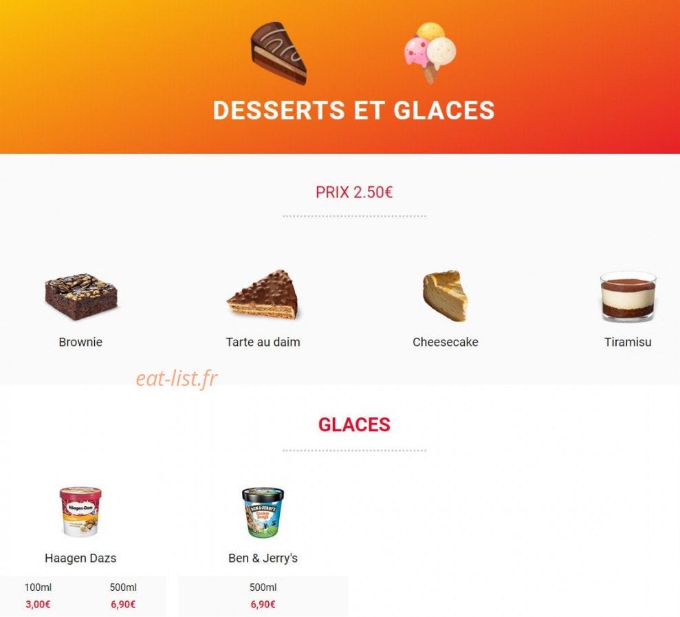 Pizza House — carte page 8