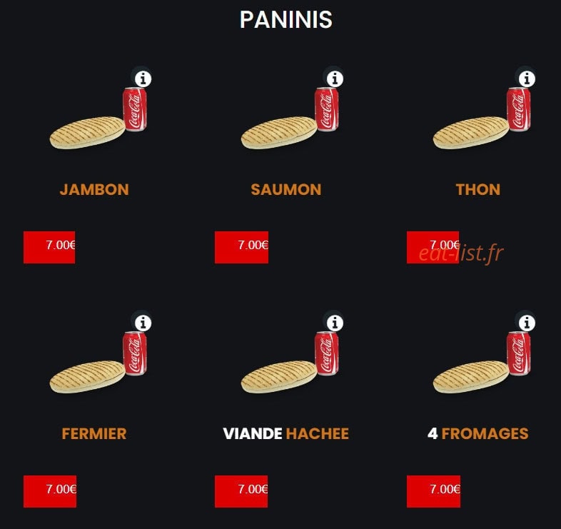 Milano Pizza — carte page 14