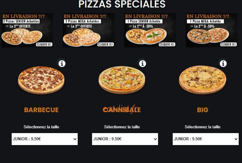 Milano Pizza — carte page 7