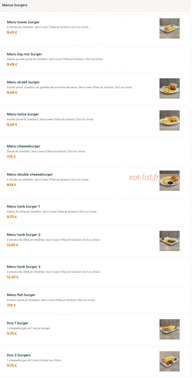 Chic & Naan — carte page 2