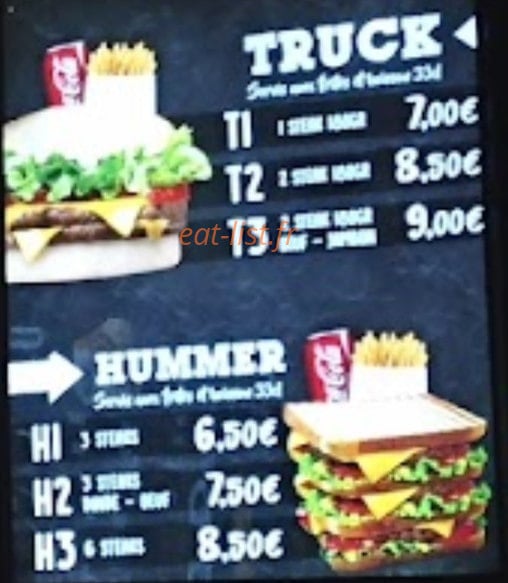 Chiken Time's — carte page 7