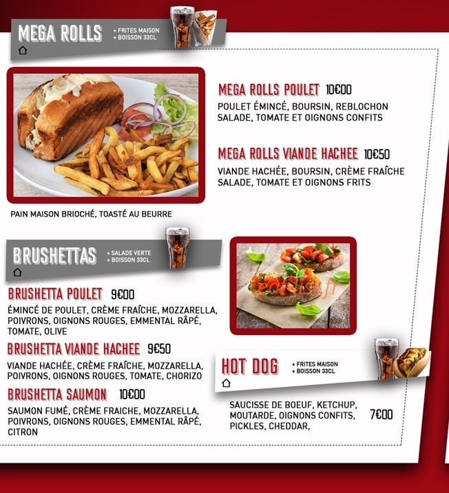 La cours des gourmands — carte page 2