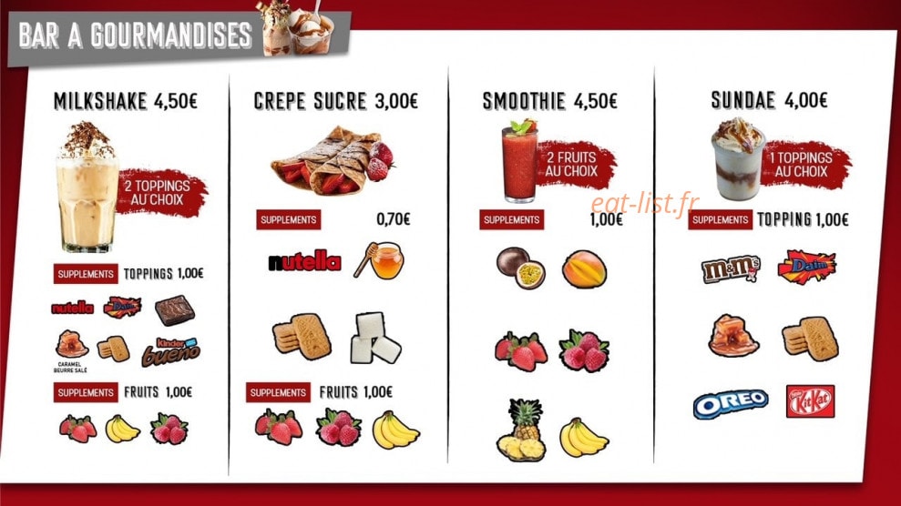 La cours des gourmands — carte page 5