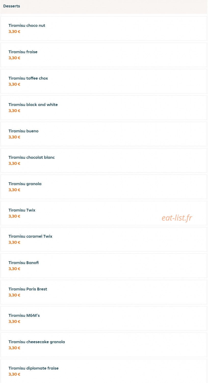 Burger D'Lys — carte page 11