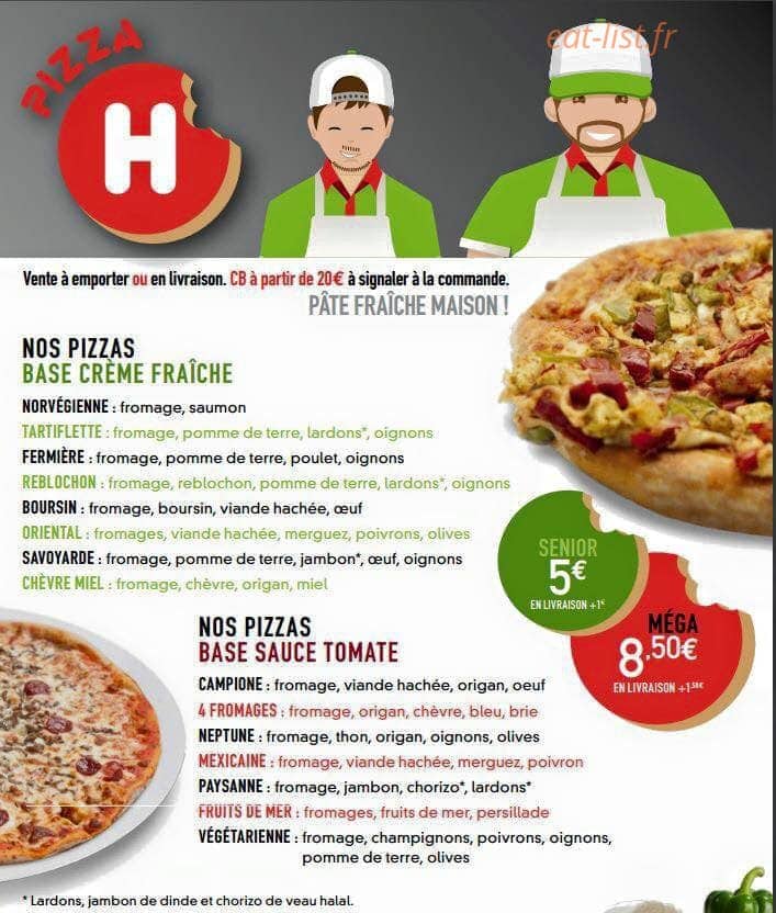 FoodH — carte page 3