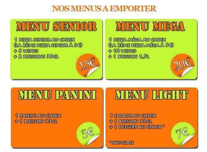 Pizza D-Lys — carte page 5