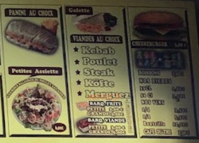 Restaurant Ezo — carte page 3