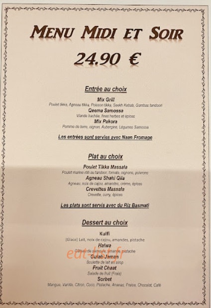 Royal sultan — carte page 3