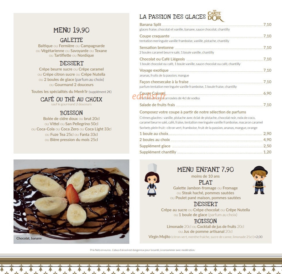 Le Menhir — carte page 6