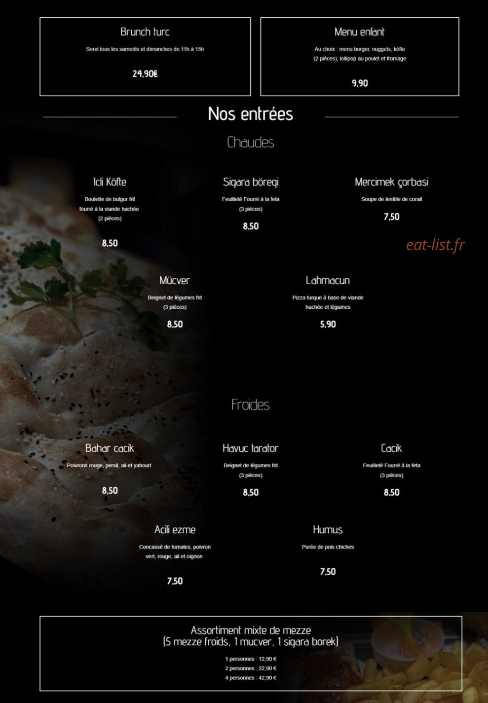 Ô Bam — carte page 1
