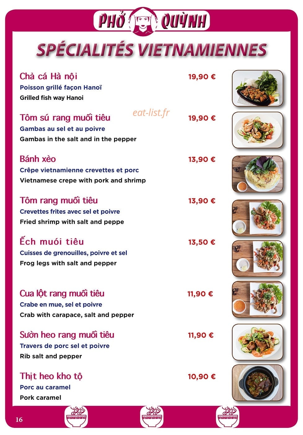Pho Quynh — carte page 17