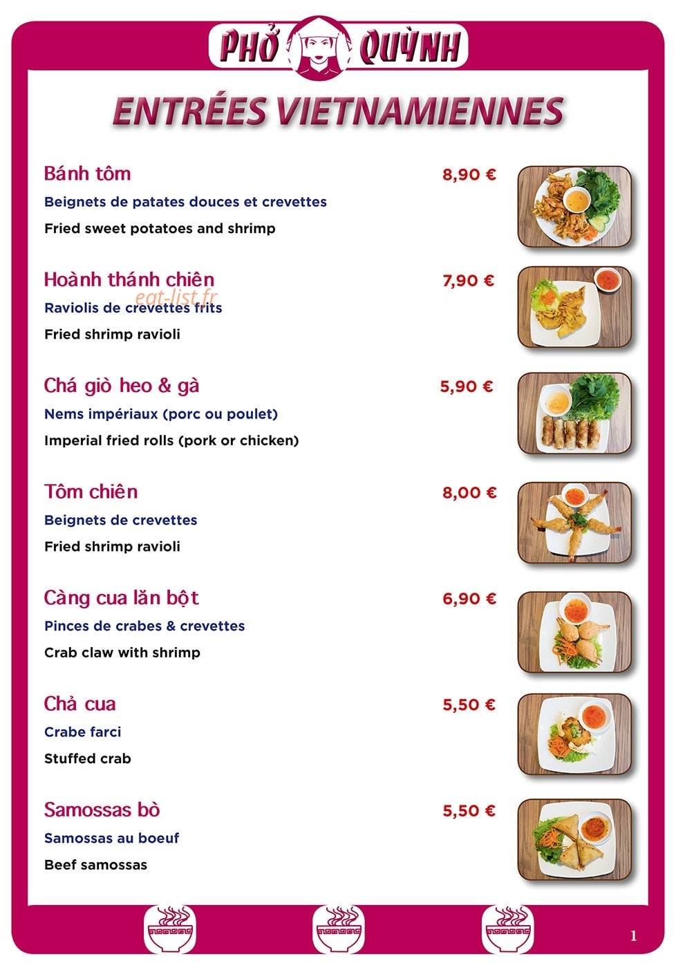 Pho Quynh — carte page 2