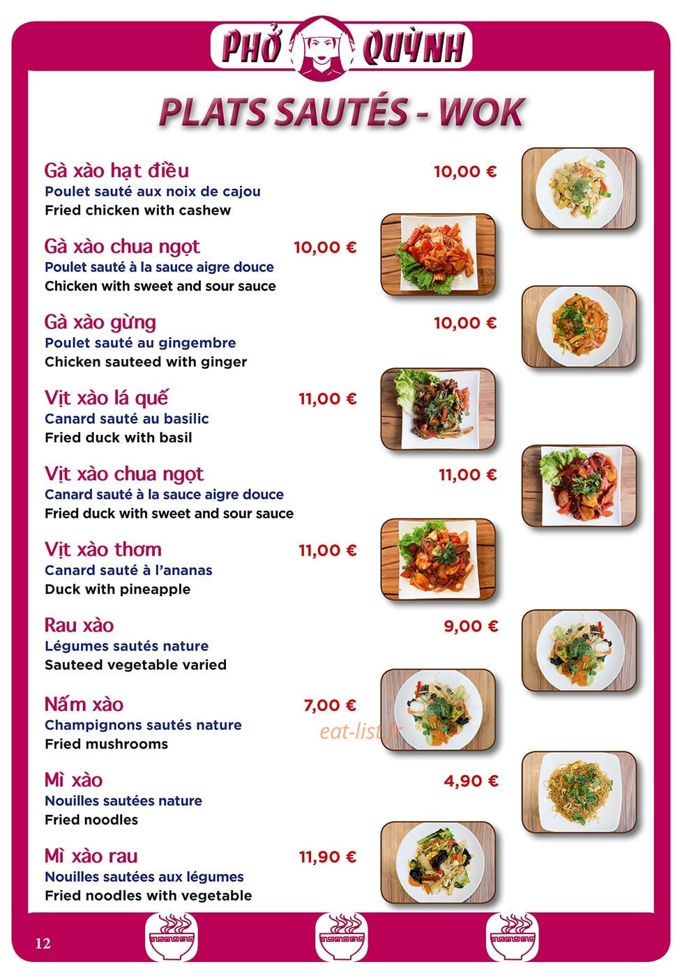 Pho Quynh — carte page 11
