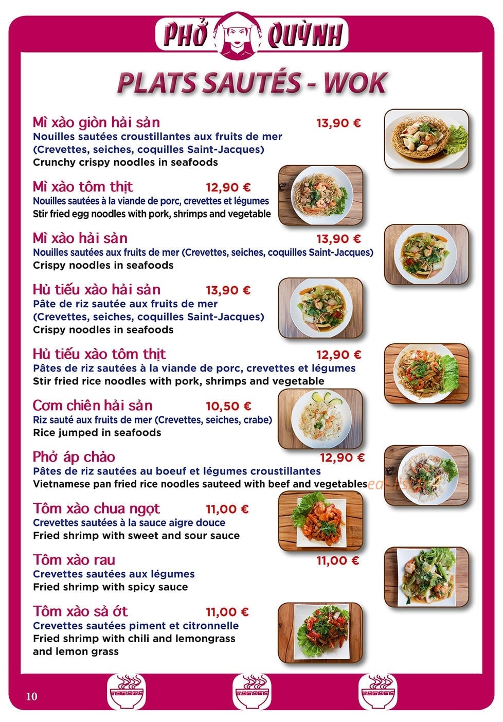 Pho Quynh — carte page 10