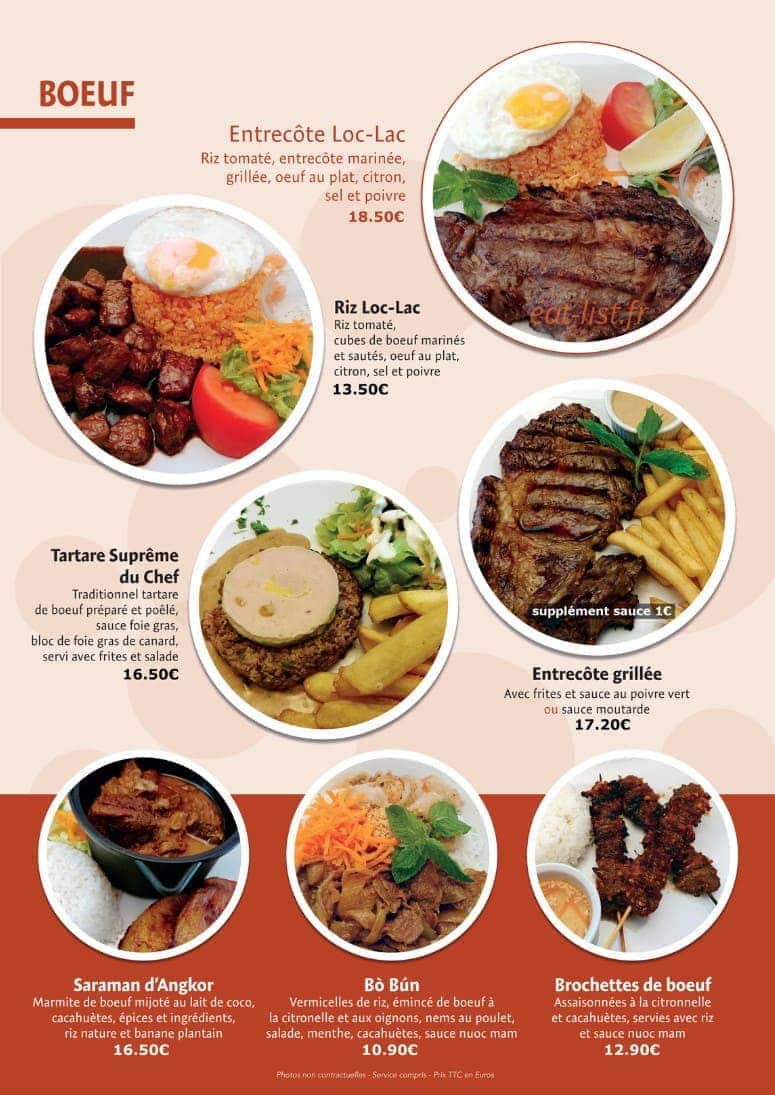 Saveur du Monde — carte page 7