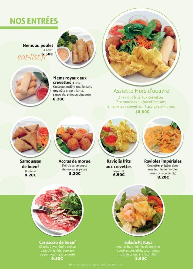 Saveur du Monde — carte page 5