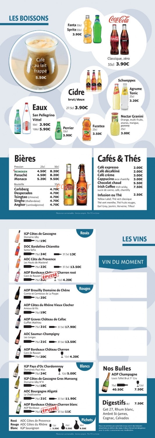 Saveur du Monde — carte page 4