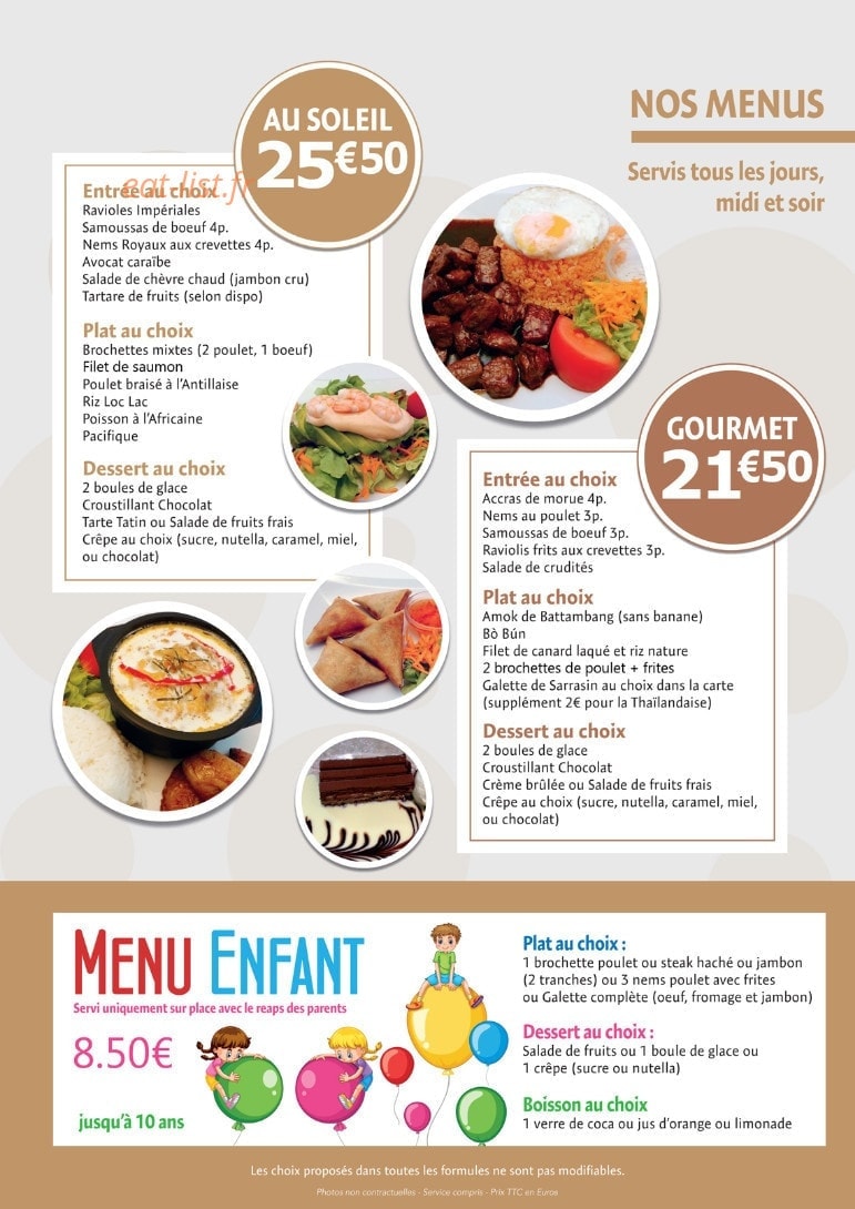 Saveur du Monde — carte page 13