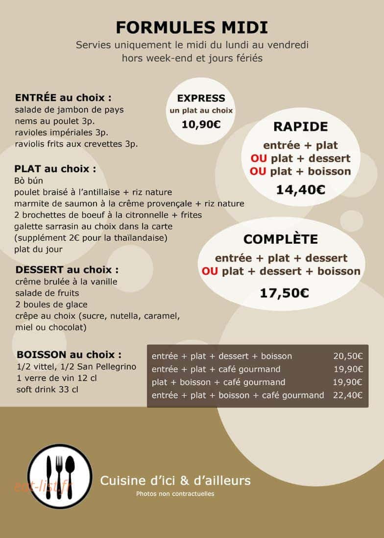 Saveur du Monde — carte page 14