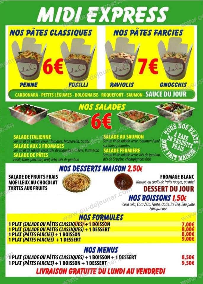 Pizza Di Napoli — carte page 1