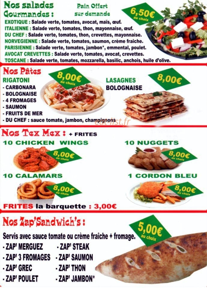 Pizza Di Napoli — carte page 3