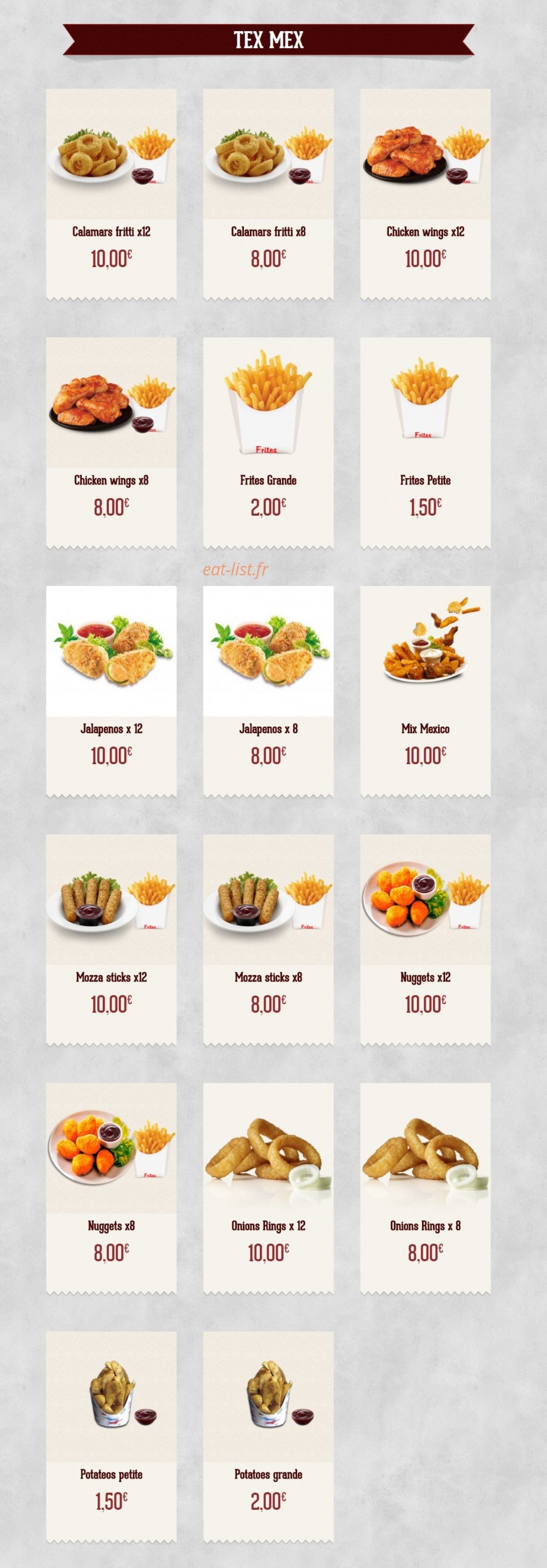 Royal Pizza — carte page 8