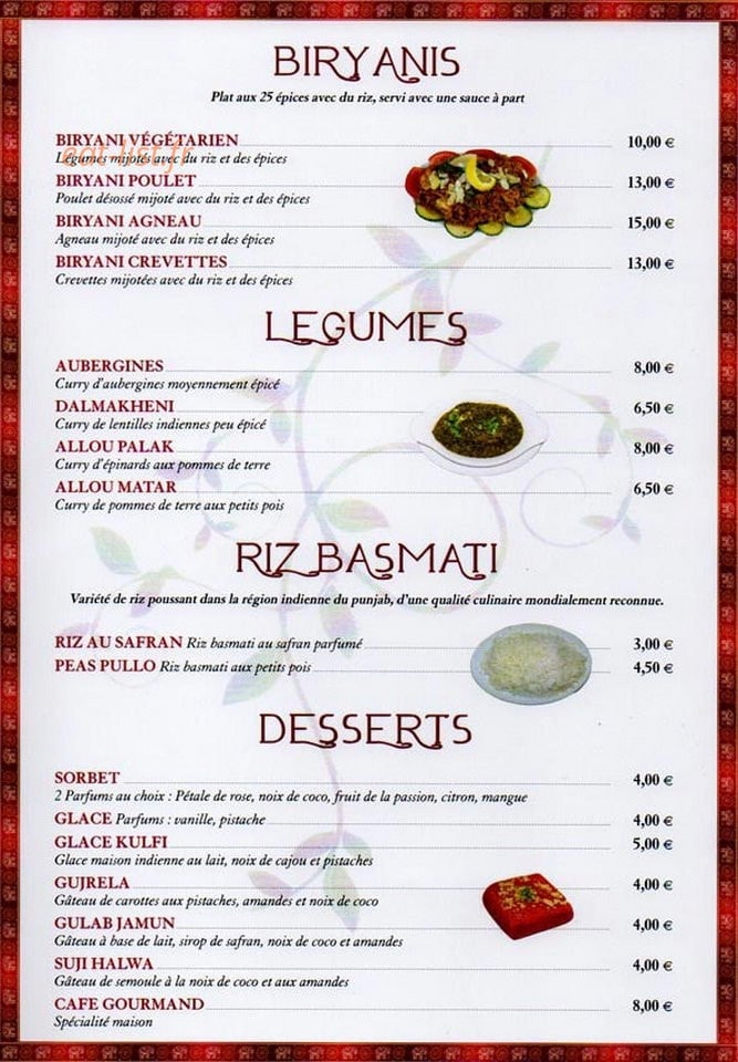 Comptoir des indes — carte page 3