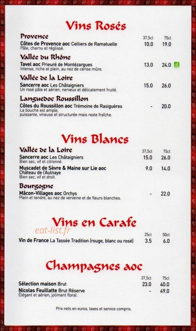 Comptoir des indes — carte page 8
