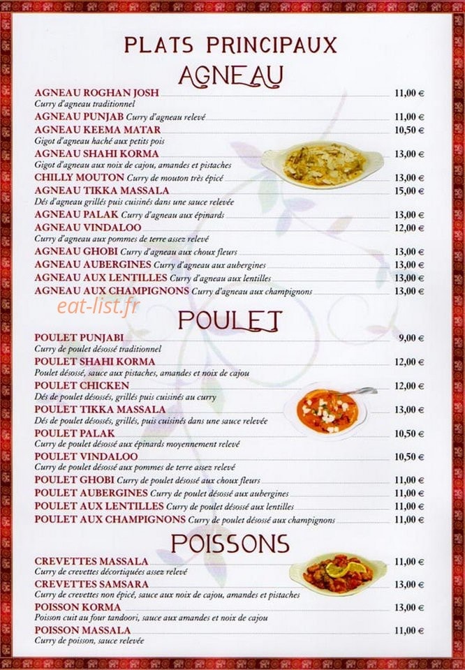 Comptoir des indes — carte page 2