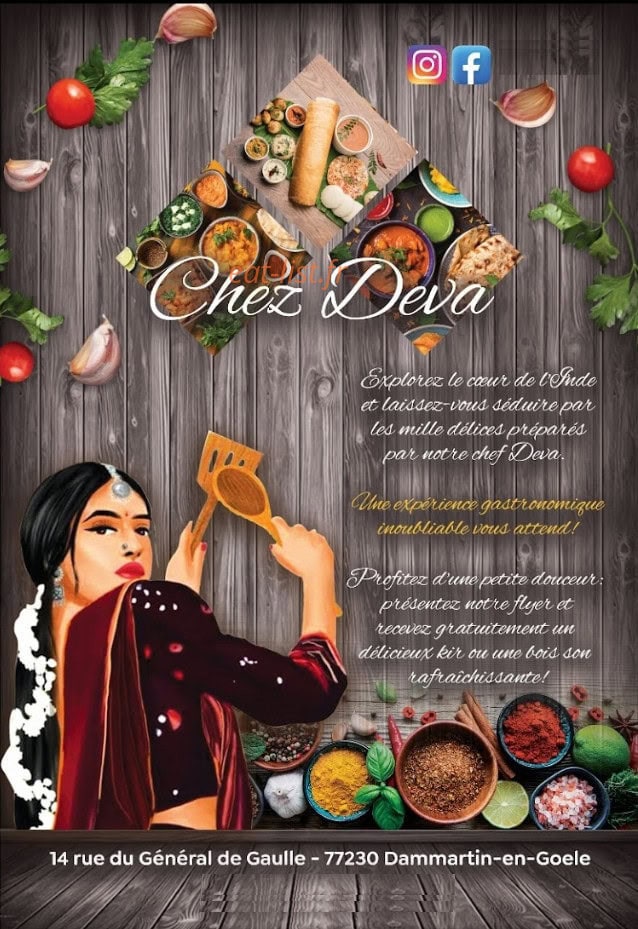 Chez Deva — carte page 1