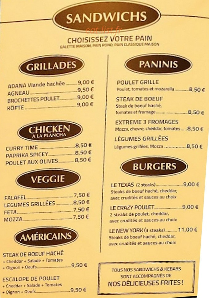 Kosy Time — carte page 4
