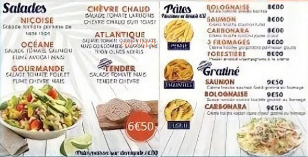 La Pause Gourmande — carte page 4