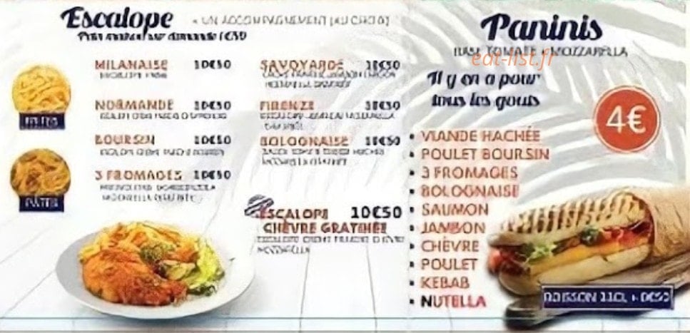 La Pause Gourmande — carte page 5