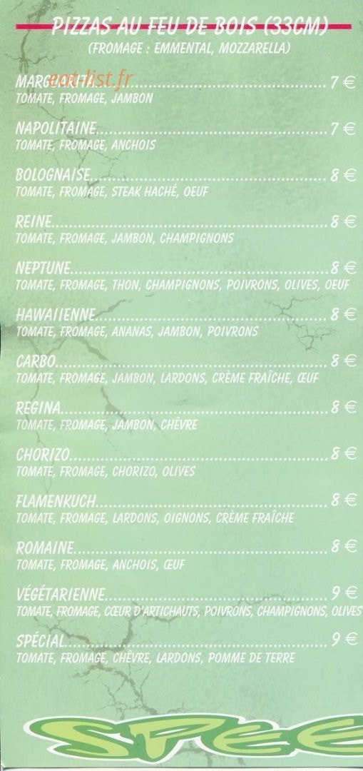 Speed Turtle — carte page 2