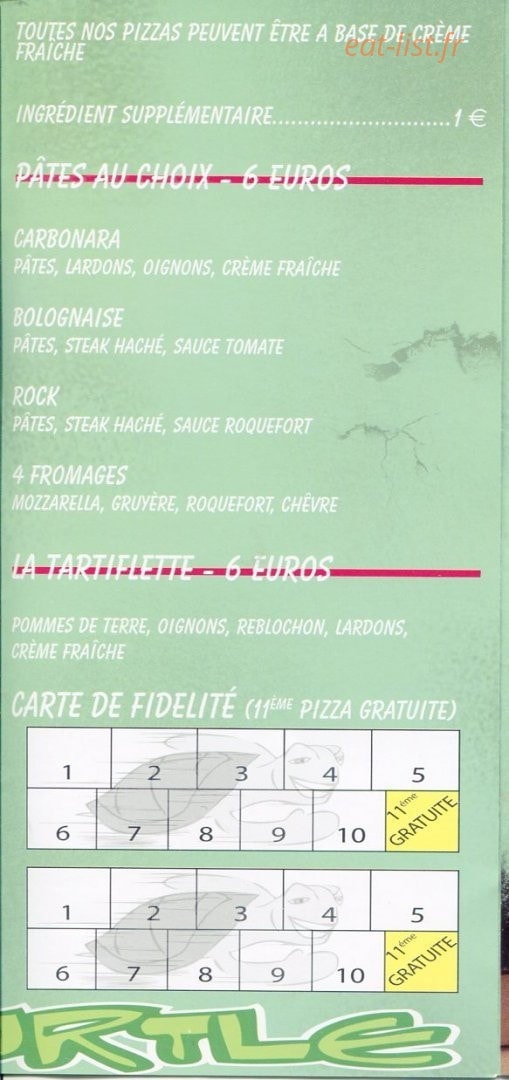 Speed Turtle — carte page 4